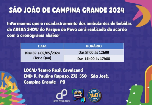Prefeitura Municipal de Campina Grande.