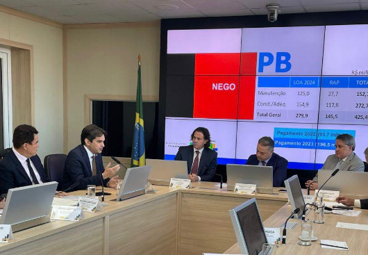 Murilo confirma garantia de recursos para continuidade das obras da BR-230 - ATUALIDADE