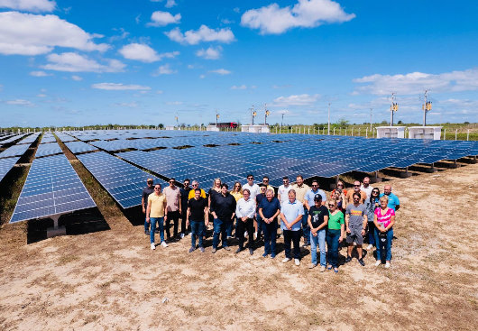 Usina solar em Boa Vista