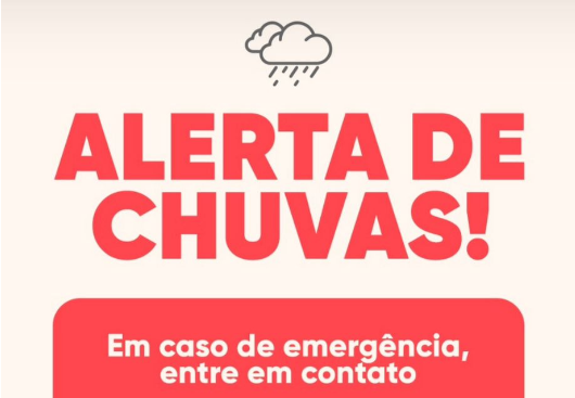 Alerta de Chuvas em João Pessoa