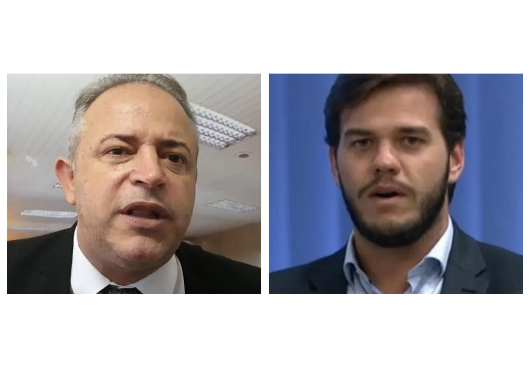 Anderson Pila e Bruno Cunha Lima