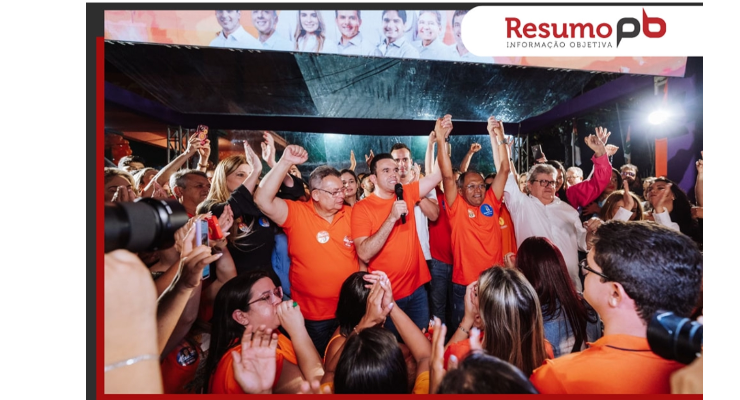 JUNTO AO GOVERNADOR JOÃO AZEVEDO, DR. JHONY REÚNE MULTIDÃO EM INAUGURAÇÃO DO COMITÊ OFICIAL DE CAMPANHA — Resumo PB
