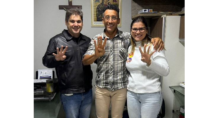 Candidata a vereadora Kallyna Dias (PSB) recebe importante apoio do irmão do vereador Jandhuy Ferreira, o empresário da construção civil e do setor alimentício, Jucier Ferreira - OPINIÃO
