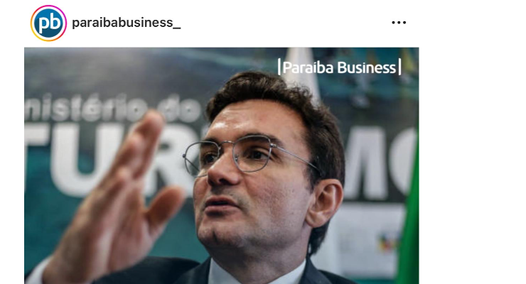 Ministro fala sobre feirão que oferta descontos em pacotes de viagem e destaca investimento de R$ 122 mi na Paraíba — Paraíba Business