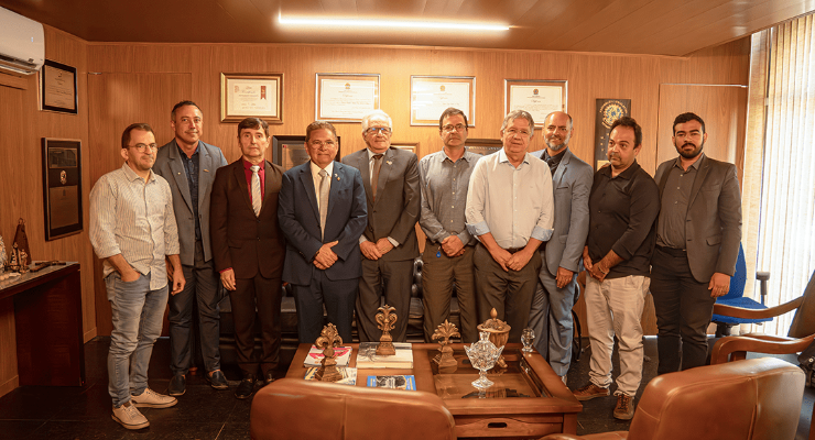 Lideranças da construção civil e do mercado imobiliário se reúnem com presidente da Assembleia Legislativa da Paraíba
