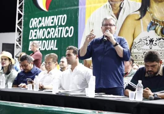 João Azevêdo adia plenária do Orçamento Democrático em JP após cirurgia