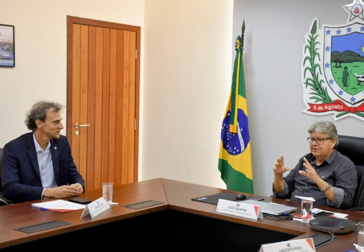 João Azevêdo se reúne com diretor-geral do COB e destaca incentivo ao esporte
