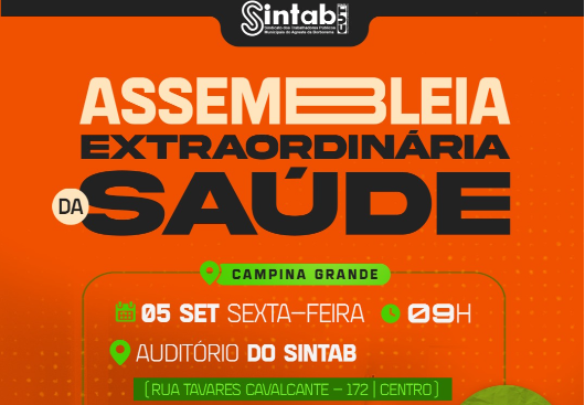 SERVIÇO PÚBLICO: ASSEMBLEIA - SINTAB