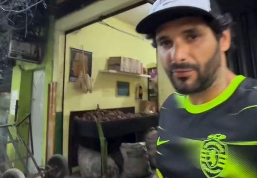 Influenciador apresenta um pedaço da Paraíba na favela da Rocinha
