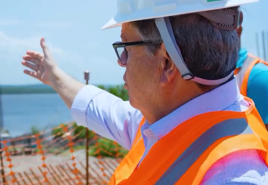 Realidade: João Azevêdo apresenta andamento das obras da ponte do futuro