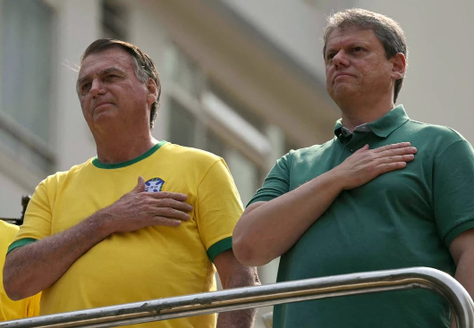 Bolsonaro fecha apoio a Tarcísio para eleição presidencial