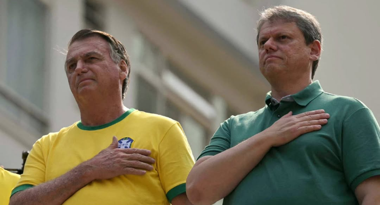 Bolsonaro fecha apoio a Tarcísio para eleição presidencial