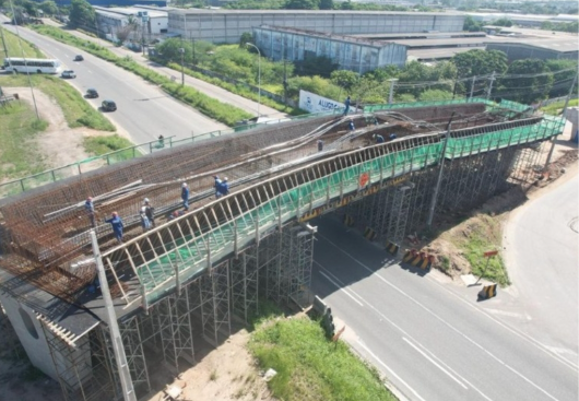 Trecho da BR-101 é desviado a partir de amanhã para obras de viaduto em João Pessoa