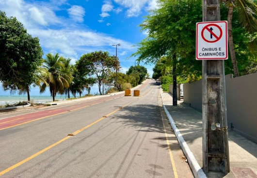 Trânsito próximo à ladeira do Cabo Branco sofre alterações a partir deste sábado; confira