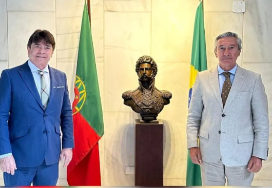 Presidente da FIEPB visita Embaixada de Portugal e prepara missão empresarial para estreitar parcerias com o país