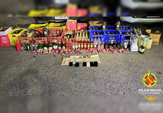 Polícia Militar prende suspeito de adulterar bebidas alcoólicas