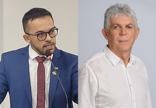 O vereador Talles Macêdo, de Serra Branca, anunciou apoio ao ex-governador Ricardo Coutinho na disputa para deputado federal