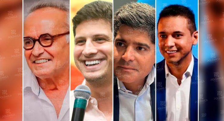 Liderança nas urnas: veja os candidatos mais bem colocados nas pesquisas para governador em cada estado do Nordeste