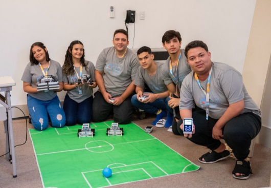 Governo da PB leva estudantes à etapa nacional da Olimpíada Brasileira de Robótica