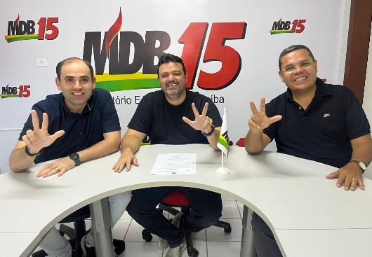 Diretório Municipal do MDB de João Pessoa divulga nota de apoio a Cícero Lucena
