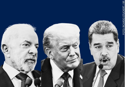 Lula diz a Trump que pode mediar conflito entre EUA e Venezuela