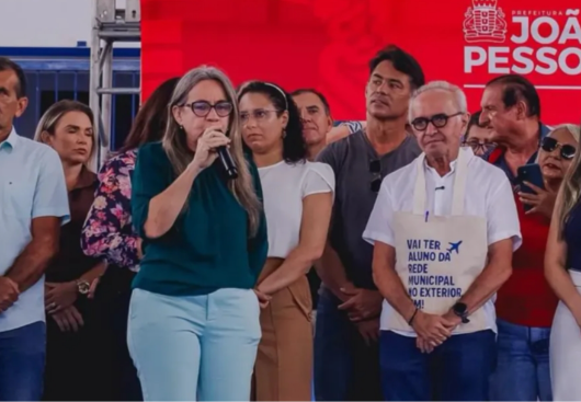 Cícero Lucena entrega escola bilíngue totalmente reconstruída, com tecnologia de ponta no Oitizeiro, e celebra intercâmbio internacional para alunos e professores