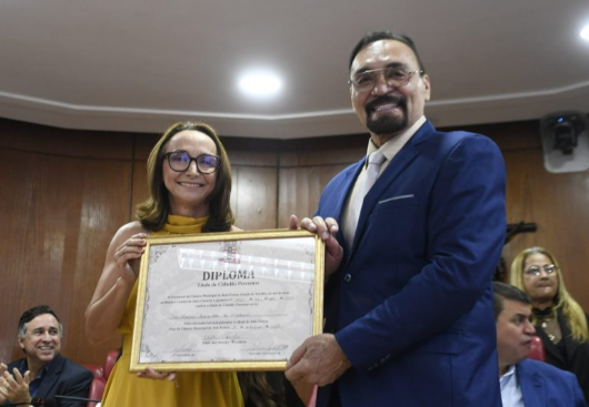 CMJP homenageia CEO do Grupo Delta com cidadania pessoense