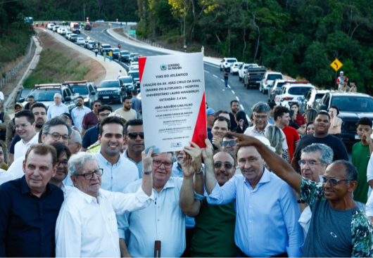 João inaugura via que liga Altiplano ao HU e destaca mais uma obra de mobilidade em JP