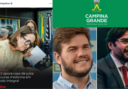 TRT-2 APURA CASO DE JUÍZA QUE CURSA MEDICINA EM PERÍODO INTEGRAL —   EM CAMPINA GRANDE PB,  O SECRETÁRIO DE ADMINISTRAÇÃO, DIOGO LYRA, ENFRENTA DENÚNCIA IDÊNTICA NA GESTÃO BRUNO CUNHA LIMA (SE PAGA BEM, QUE MAL TEM ??)- MINISTÉRIO PÚBLICO JÁ ESTARIA COM O