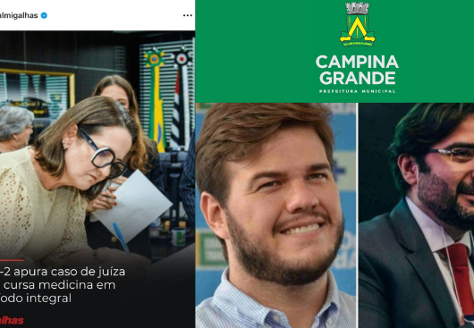JUÍZA DO TRT-2 ESTÁ SE FORMANDO EM MEDICINA EM CURSO INTEGRAL, E TV BAND REFORÇA DÚVIDAS SOBRE COMO ELA CONCILIOU ROTINA FORENSE — ENQUANTO EM CAMPINA GRANDE O SECRETÁRIO DIOGO LYRA É DENUNCIADO POR SITUAÇÃO IDÊNTICA, NA GESTÃO BRUNO CUNHA LIMA