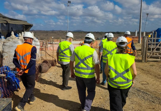 Governo da Paraíba e Banco Mundial avaliam progresso na obra do Ramal Cariri