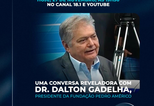 EXPECTATIVA TOTAL EM CAMPINA GRANDE: DALTON GADELHA PROMETE ENTREVISTA REVELADORA HOJE À NOITE E DEVE TRAZER DETALHES DA SITUAÇÃO CAÓTICA DA GESTÃO BRUNO CUNHA LIMA