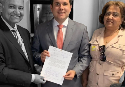 HUGO MOTTA LAMENTA MORTE DE EX-PREFEITO LUIZ GALVÃO
