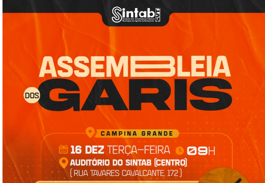 SERVIÇO PÚBLICO: ASSEMBLEIA - SINTAB