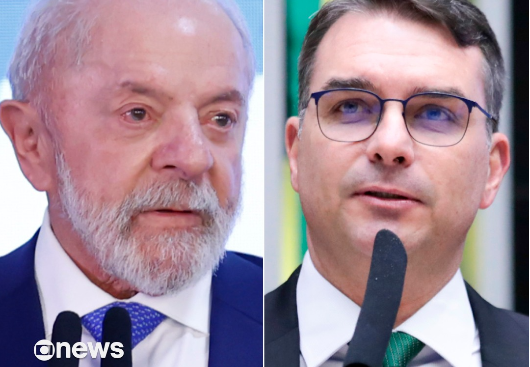 Quaest: Lula tem 54% de índice de rejeição, e Flávio Bolsonaro, 60%