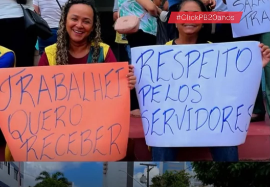 Agentes de saúde protestam na Câmara de Campina Grande: "riscos ao nosso Plano de Cargos e Carreira"