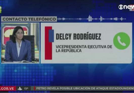Vice da Venezuela exige prava de vida de Maduro após captura pelos EUA