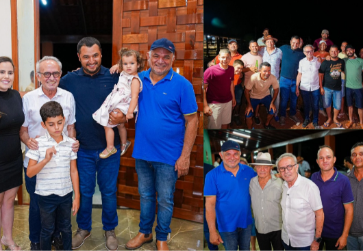 Pré-candidatura de Cícero Lucena ao Governo recebe apoio de lideranças de Amparo, Prata e Monteiro