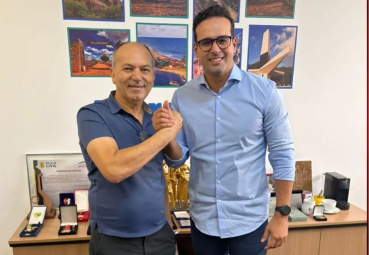 Lucas Ribeiro recebe apoio do prefeito de Cacimbas e amplia arco de alianças no Sertão