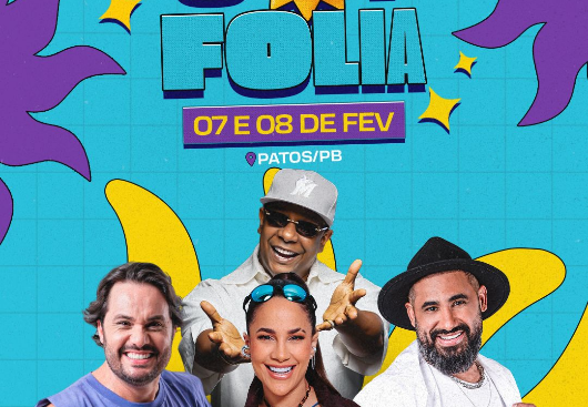 Nabor anuncia 1ª edição do Sol Folia que acontece nos dias 7 e 8 de fevereiro. Confira!