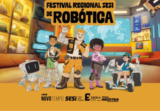 Paraíba recebe pela primeira vez o Festival Regional SESI de Robótica
