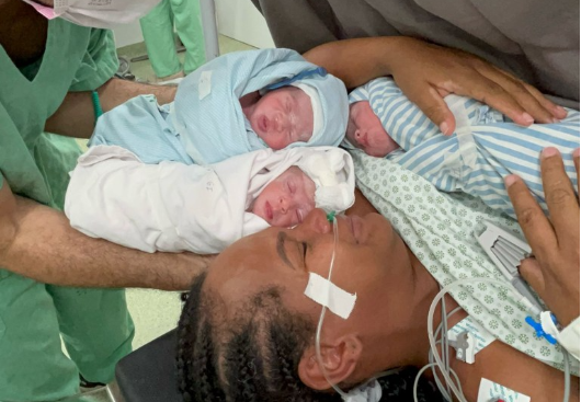 Hospital da Mulher, em João Pessoa, registra primeiro parto de trigêmeos