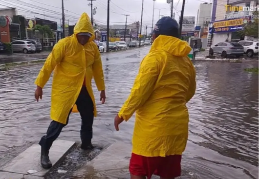João Pessoa supera média histórica de chuvas para todo o mês de fevereiro em apenas 12h