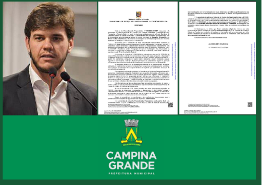 Gestão Bruno Cunha Lima é investigada pelo MP por contratos suspeitos de R$ 7,1 milhões na Saúde - Paraíba Já
