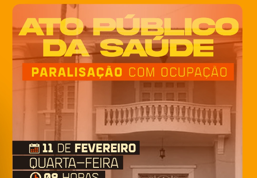 URGENTE! ATO PÚBLICO DA SAÚDE