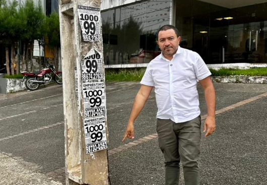 Há mais de seis meses, Alexandre do Sindicato já alertava para risco de queda de postes em Campina Grande