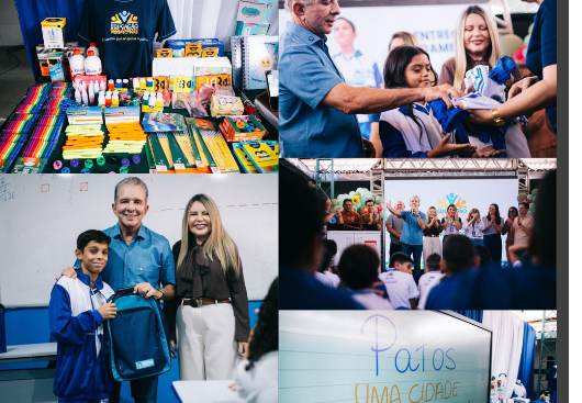 Prefeitura de Patos implanta a 7ª Escola em Tempo Integral e supera meta nacional estabelecida pelo MEC