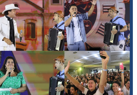 Abertura do CRESCER lota Centro de Convenções em show de William Sanfona e convidados, em Campina Grande