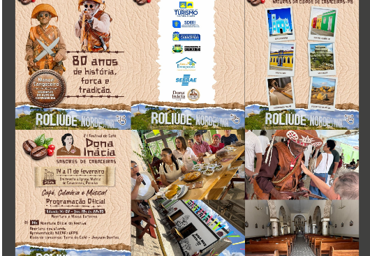 CABACEIRAS TRANSFORMA O CARNAVAL EM EXPERIÊNCIA CULTURAL E GASTRONÔMICA COM O FESTIVAL DO CAFÉ NO CORAÇÃO DO CARIRI PARAIBANO