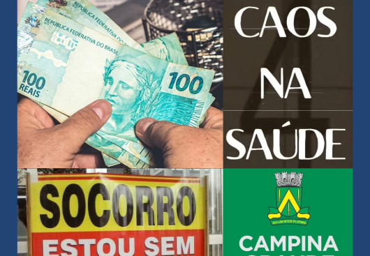 CAMPINA GRANDE ESTÁ QUEBRADA?  SERVIDORES DA SAÚDE VIVEM DRAMA SEM SALÁRIOS DA PREFEITURA E ATENDIMENTO À POPULAÇÃO ENTRA EM COLAPSO - GESTÃO BRUNO CUNHA LIMA SILENCIA